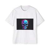 Colorful Hip Hop Skull Graphic Tee-INNBLAC Fashion Apparel