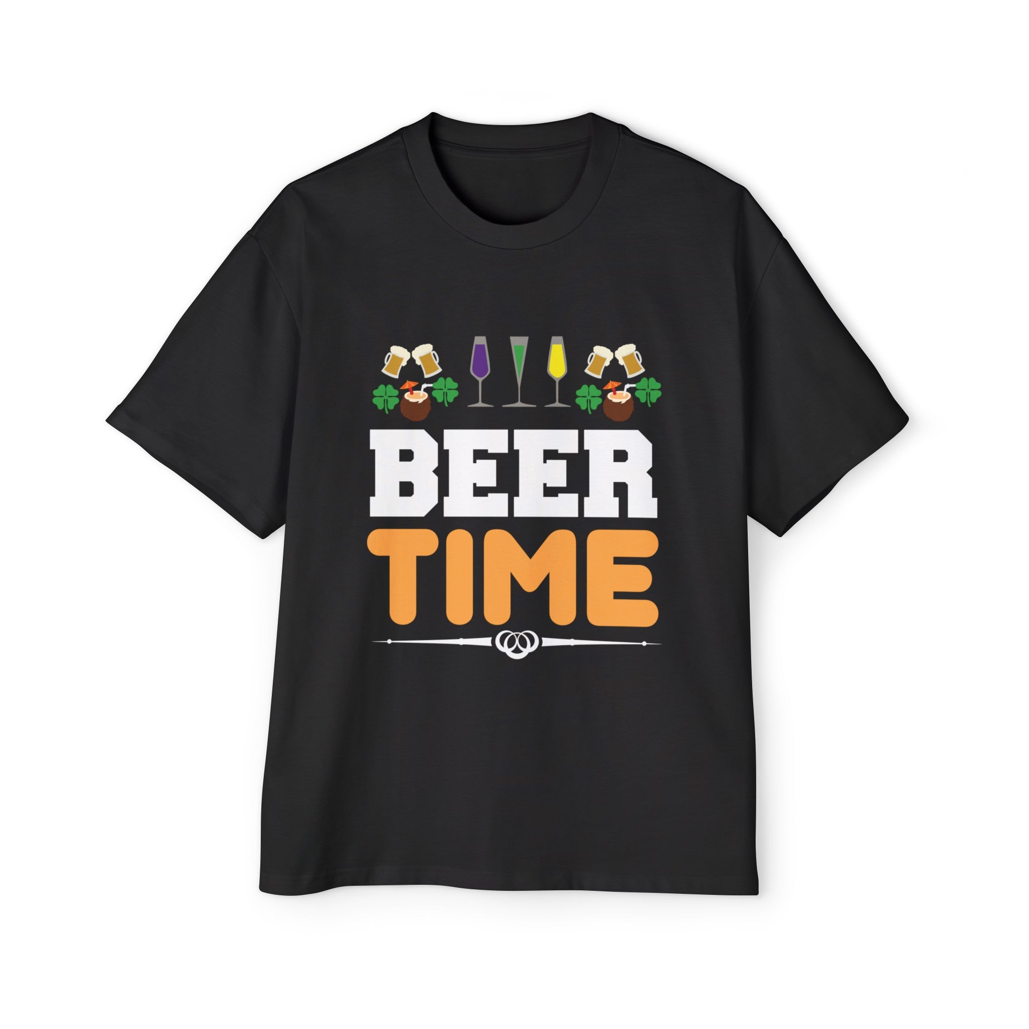 Beer Time Graphic Tee-INNBLAC Fashion Apparel