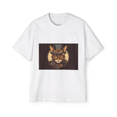 Steampunk Cat Vintage Graphic Tee-INNBLAC Fashion Apparel