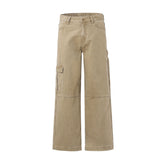 Relaxed Fit Cargo Pants-INNBLAC Fashion Apparel