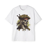 Skull Pirate Rum Graphic Tee-INNBLAC Fashion Apparel