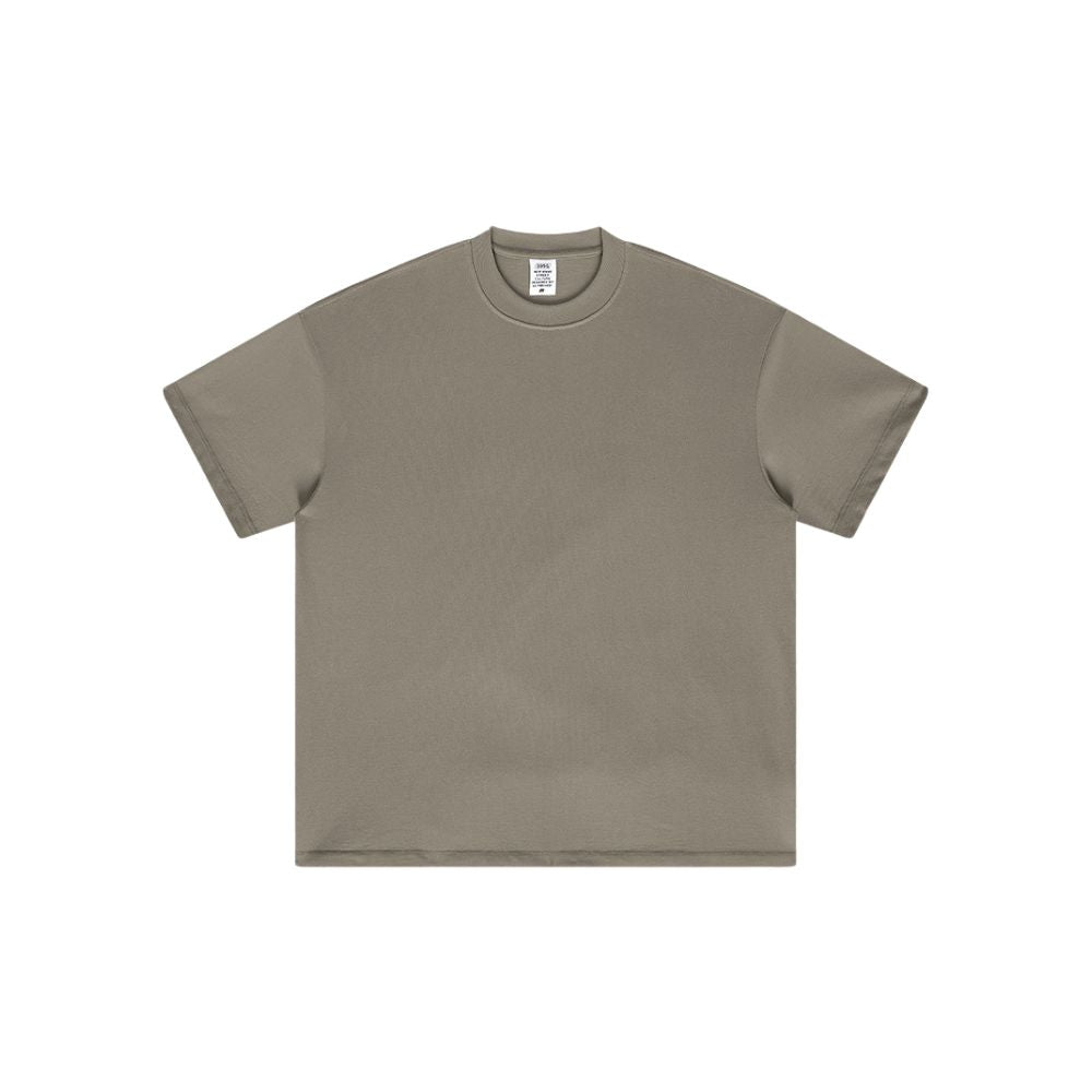 Heavyweight Solid Color Baggy Fit Tee-INNBLAC Fashion Apparel