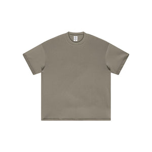 Heavyweight Solid Color Baggy Fit Tee-INNBLAC Fashion Apparel