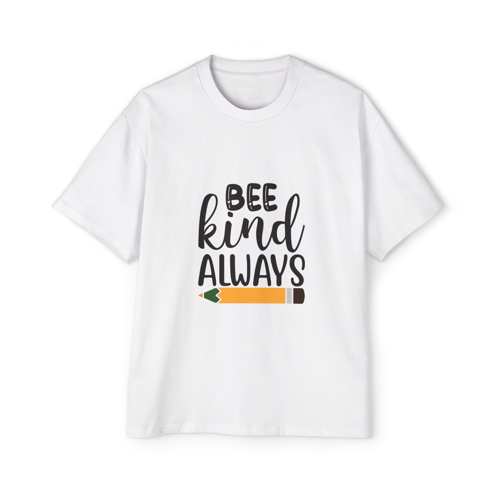 Bee Kind Always Pencil Graphic Tee-INNBLAC Fashion Apparel