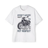 Quote & Motorcycle Graphic Tee-INNBLAC Fashion Apparel