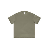 Heavyweight Solid Color Baggy Fit Tee-INNBLAC Fashion Apparel