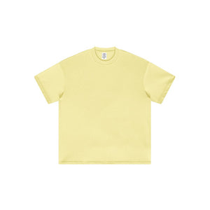 Heavyweight Solid Color Baggy Fit Tee-INNBLAC Fashion Apparel