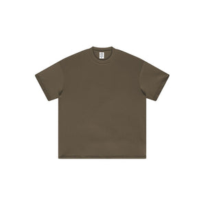 Heavyweight Solid Color Baggy Fit Tee-INNBLAC Fashion Apparel