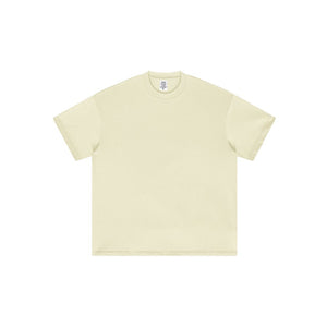 Heavyweight Solid Color Baggy Fit Tee-INNBLAC Fashion Apparel