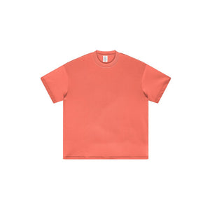 Heavyweight Solid Color Baggy Fit Tee-INNBLAC Fashion Apparel