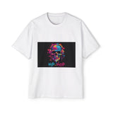 Melting Hip Hop Skull Graphic Tee-INNBLAC Fashion Apparel