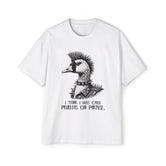 Goose Punk Problem On Purpose Graphic Tee-INNBLAC Fashion Apparel