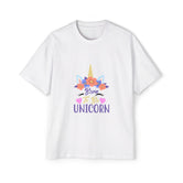 Born To Be Unicorn Graphic Tee-INNBLAC Fashion Apparel