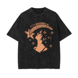 Morningstar Y2K Stone Wash Graphic Tee-INNBLAC Fashion Apparel