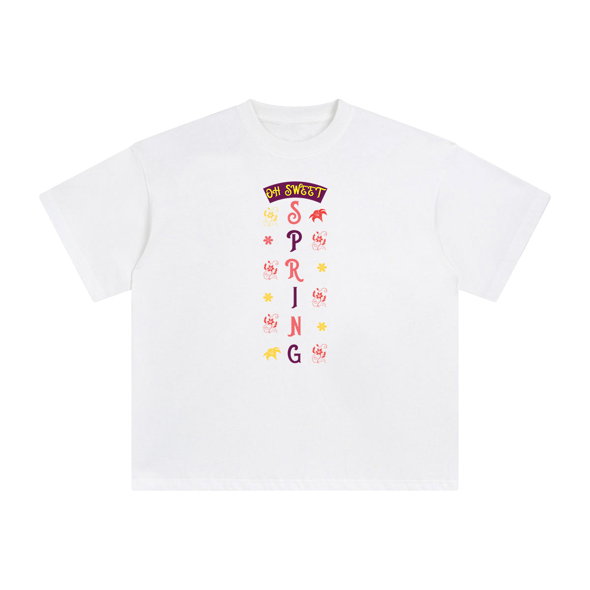 Oh Sweet Spring Aesthetic Graphic Tee-INNBLAC Fashion Apparel