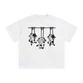 Highland Cow Graphic Tee-INNBLAC Fashion Apparel