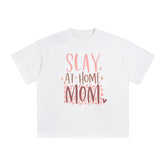 Slay At Home Mom Graphic Tee-INNBLAC Fashion Apparel