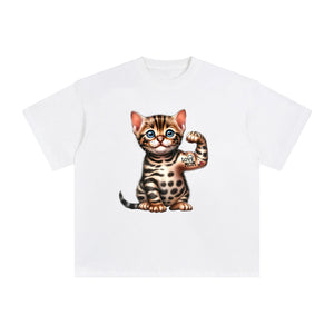 Bengal Flexes Muscles Graphic Tee-INNBLAC Fashion Apparel