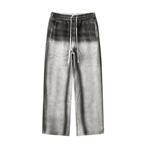 Washed Gradient Baggy Sweatpants-INNBLAC Fashion Apparel