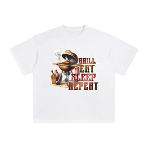 BBQ Clipart Graphic Tee-INNBLAC Fashion Apparel