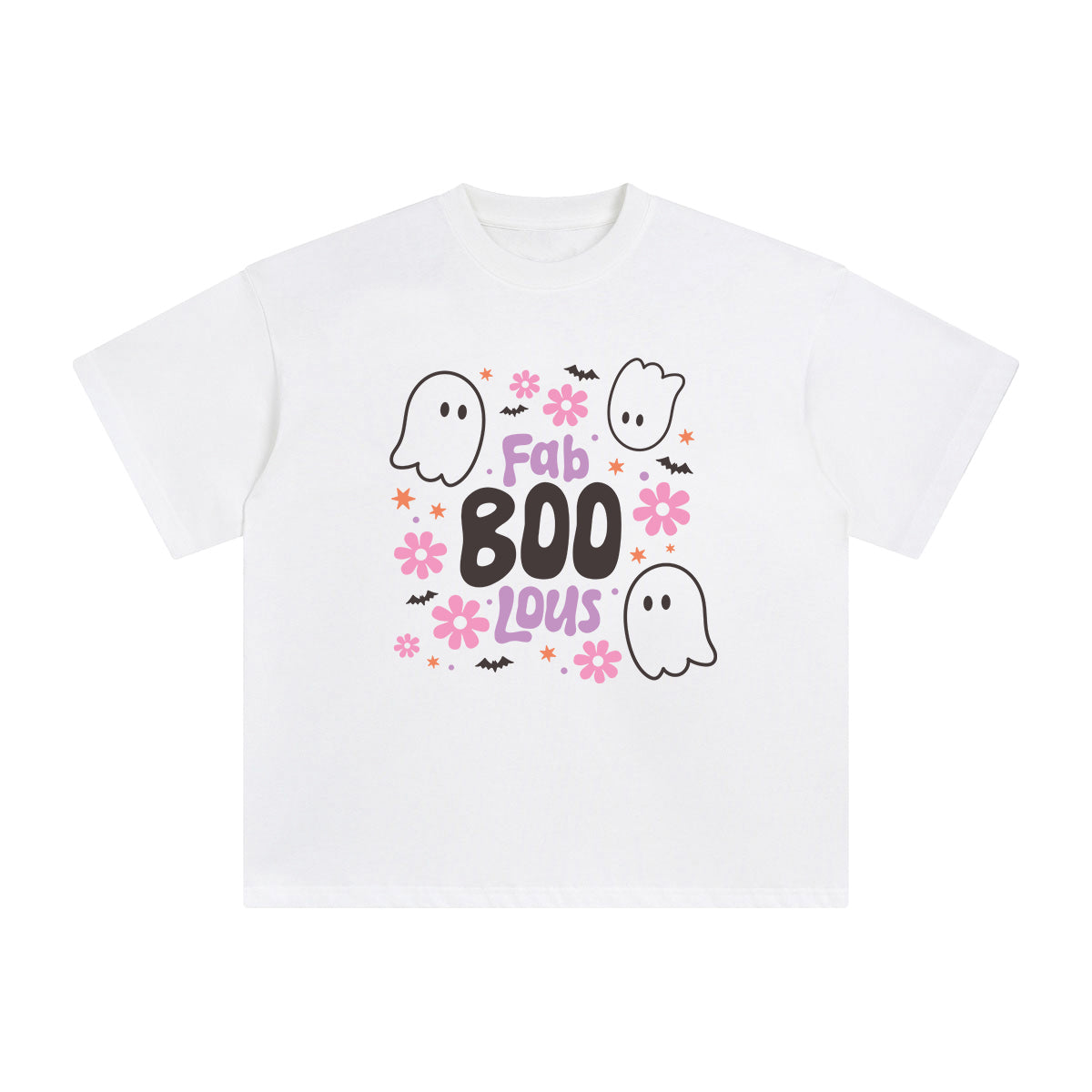 Fab Boo Lous Graphic Tee-INNBLAC Fashion Apparel