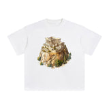 Acropolis of Athens Graphic Tee-INNBLAC Fashion Apparel