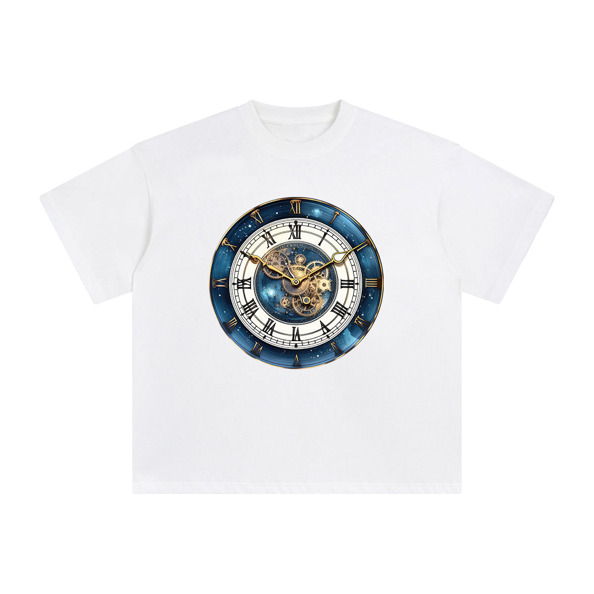 Clock Graphic Tee-INNBLAC Fashion Apparel