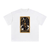 The Death Card Graphic Tee-INNBLAC Fashion Apparel