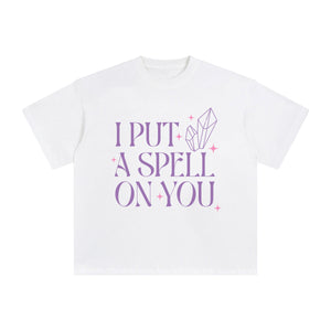 Halloween Witch Quote Graphic Tee-INNBLAC Fashion Apparel