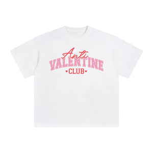 Anti Valentine Club Graphic Tee-INNBLAC Fashion Apparel