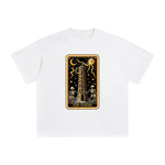 The Tower Card Graphic Tee-INNBLAC Fashion Apparel