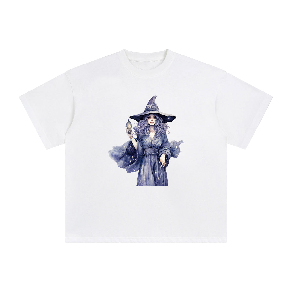 Cosmic Witch Graphic Tee-INNBLAC Fashion Apparel