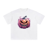 Angry Pumpkin Graphic Tee-INNBLAC Fashion Apparel