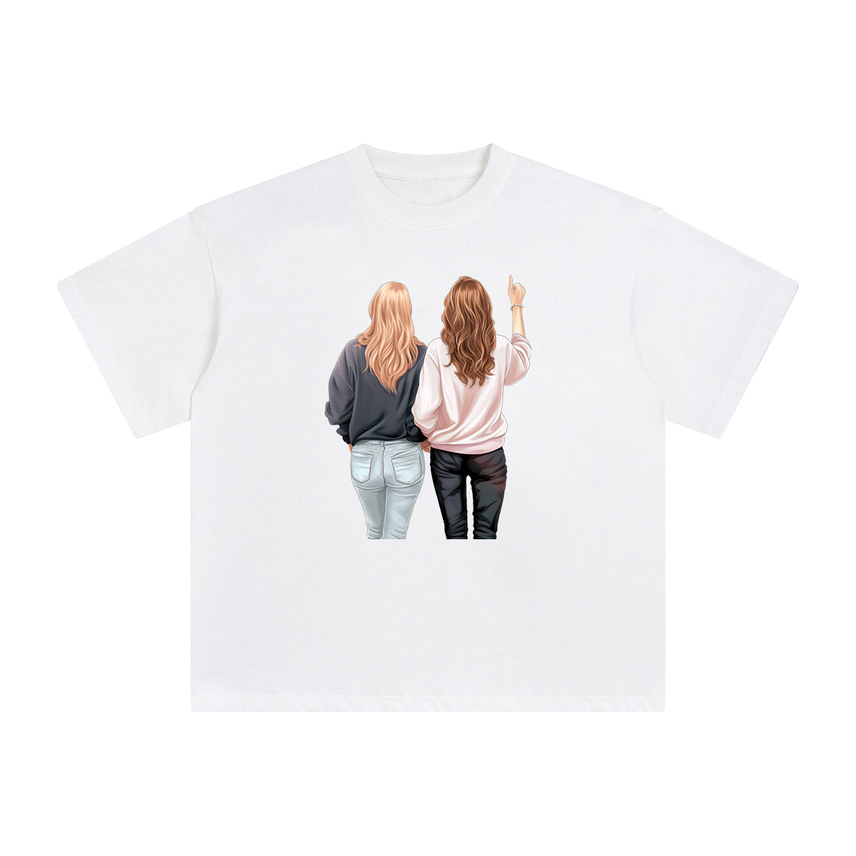 Bestie 1 Graphic Tee-INNBLAC Fashion Apparel