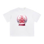 Valentine Snow Globe Graphic Tee-INNBLAC Fashion Apparel