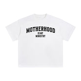 Matherhood Is My Ministry Graphic Tee-INNBLAC Fashion Apparel