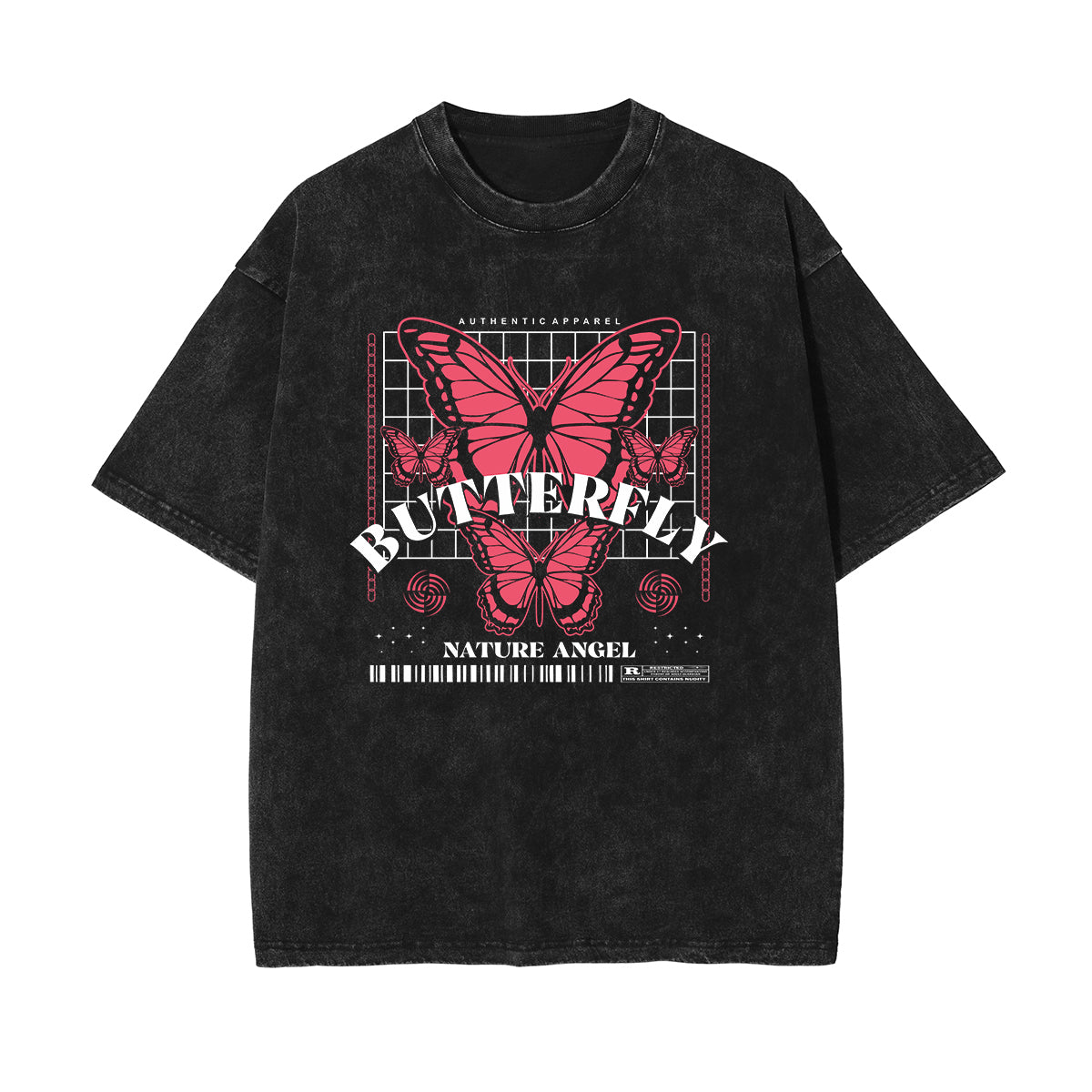 Butterfly Streetwear Graphic Tee-INNBLAC Fashion Apparel