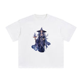 Cosmic Witch Graphic Tee-INNBLAC Fashion Apparel