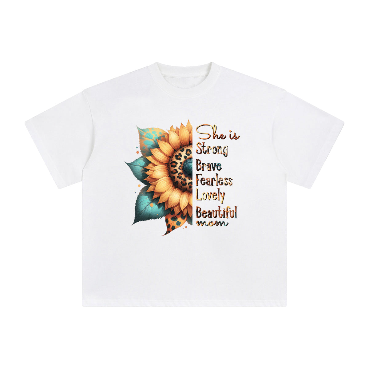 Beautiful Mom Graphic Tee-INNBLAC Fashion Apparel