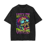 Watch For Undead Graphic Tee-INNBLAC Fashion Apparel