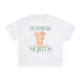 Summers Mojitos Graphic Tee-INNBLAC Fashion Apparel