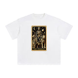 The Chariot Card Graphic Tee-INNBLAC Fashion Apparel