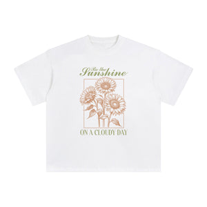 Be The Sunshine On A Cloudy Day Graphic Tee-INNBLAC Fashion Apparel