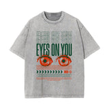 Eyes On You Streetwear Graphic Tee-INNBLAC Fashion Apparel