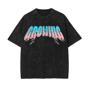 Growing Urban Streetwear Graphic Tee-INNBLAC Fashion Apparel