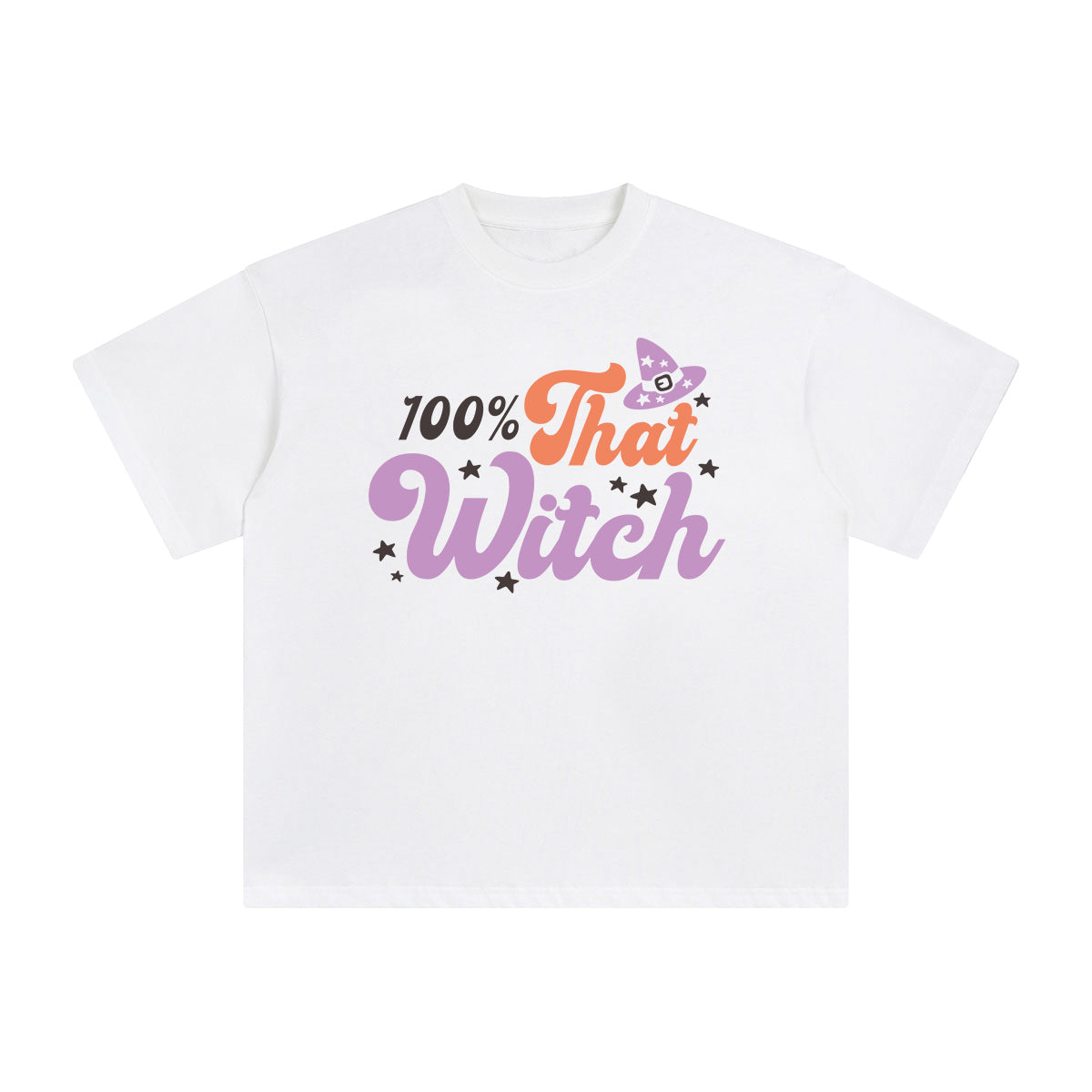 100% That Witch Graphic Tee-INNBLAC Fashion Apparel