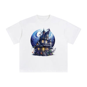 Witch House Graphic Tee-INNBLAC Fashion Apparel