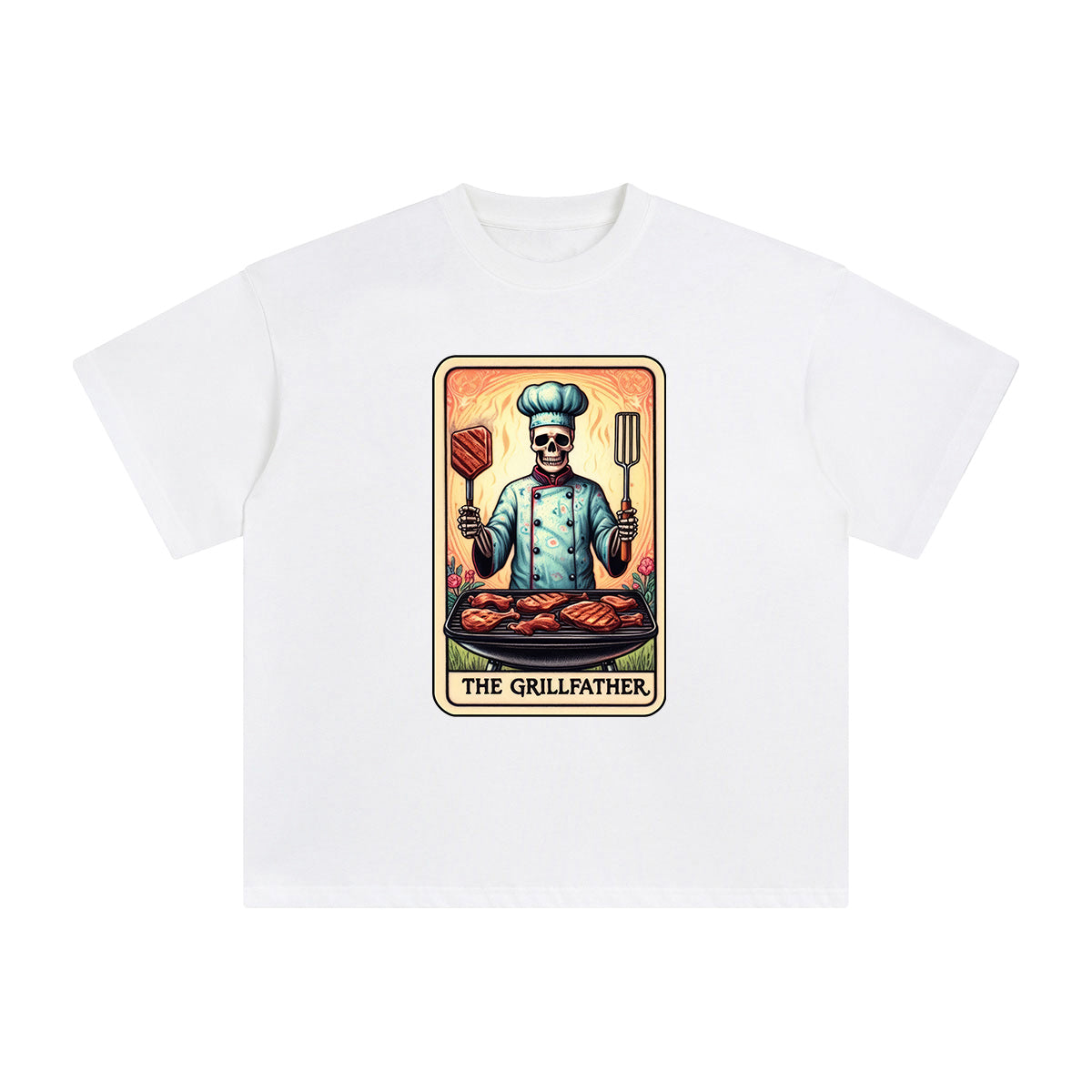 The Grillfather Graphic Tee-INNBLAC Fashion Apparel