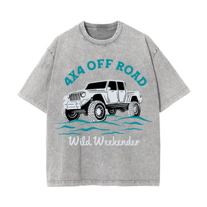 4X4 Off Road Graphic Tee-INNBLAC Fashion Apparel