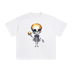 Skeleton Graphic Tee-INNBLAC Fashion Apparel